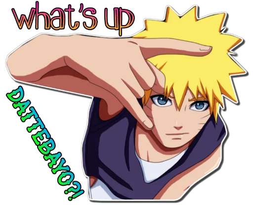 🙂 Стикер «NARUTO [รקร]» для Telegram