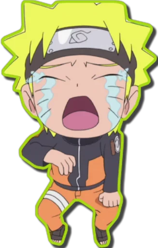😭 Стикер «NARUTO [รקร]» для Telegram