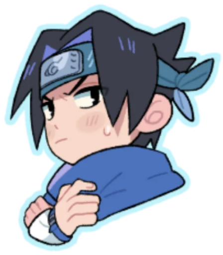 🤨 Стикер «naruto cute» для Telegram