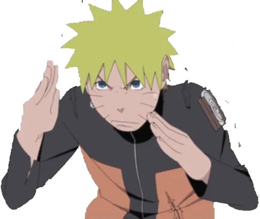 😠 Стикер «naruto cute» для Telegram