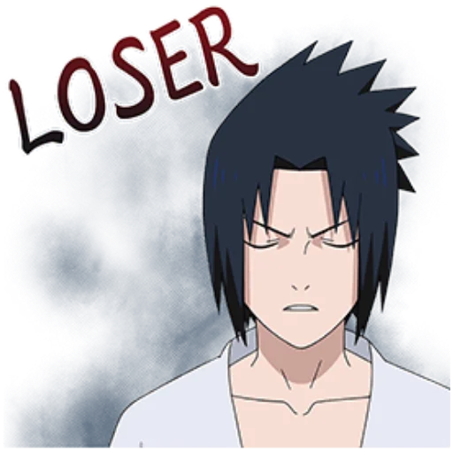😠 Стикер «naruto cute» для Telegram