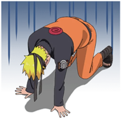😰 Стикер «naruto cute» для Telegram