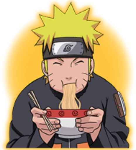 🍜 Стикер «naruto cute» для Telegram