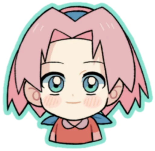 🙂 Стикер «naruto cute» для Telegram