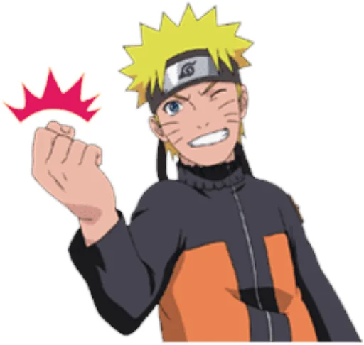 😉 Стикер «naruto cute» для Telegram