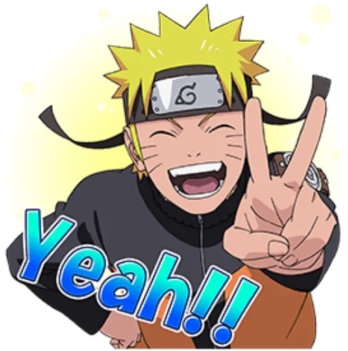 😄 Стикер «naruto cute» для Telegram