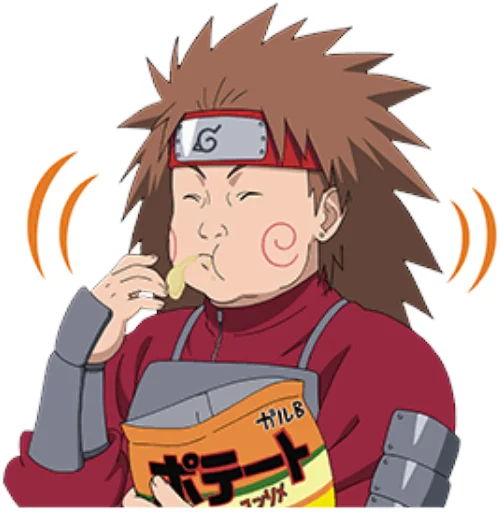 😋 Стикер «naruto cute» для Telegram