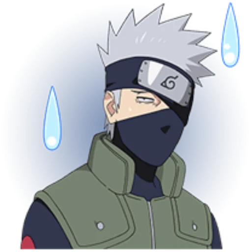 😰 Стикер «naruto cute» для Telegram