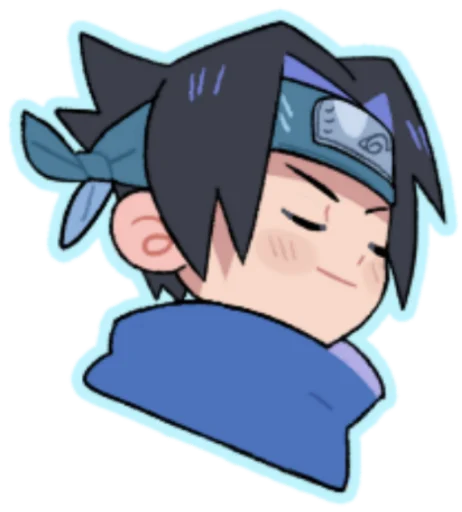 😌 Стикер «naruto cute» для Telegram