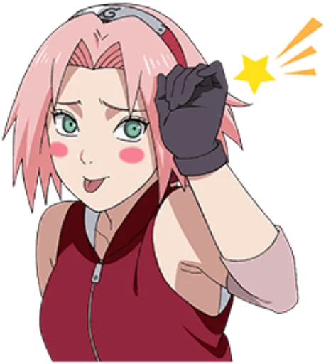 😛 Стикер «naruto cute» для Telegram