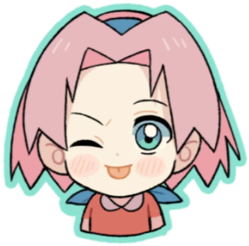 😜 Стикер «naruto cute» для Telegram
