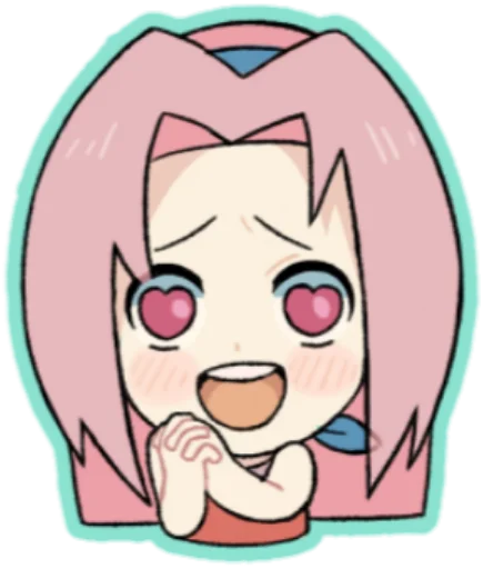 😍 Стикер «naruto cute» для Telegram