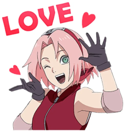 🥰 Стикер «naruto cute» для Telegram