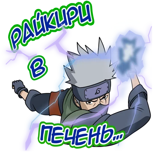 Стикерпак Наруто Стиль для Telegram