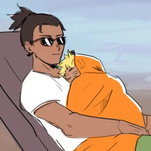 😎 Стикер «Naruto Time» для Telegram