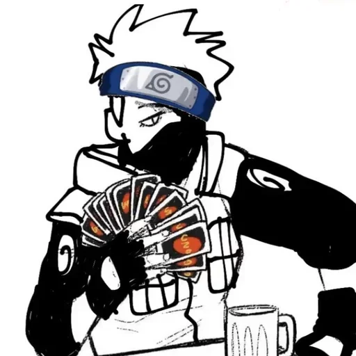 🧐 Стикер «Naruto Time» для Telegram