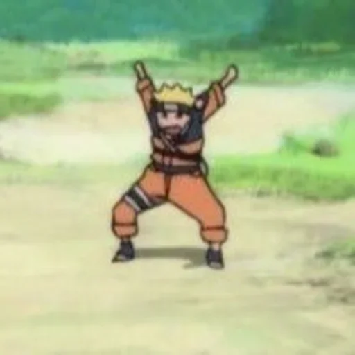 😋 Стикер «Naruto Time» для Telegram