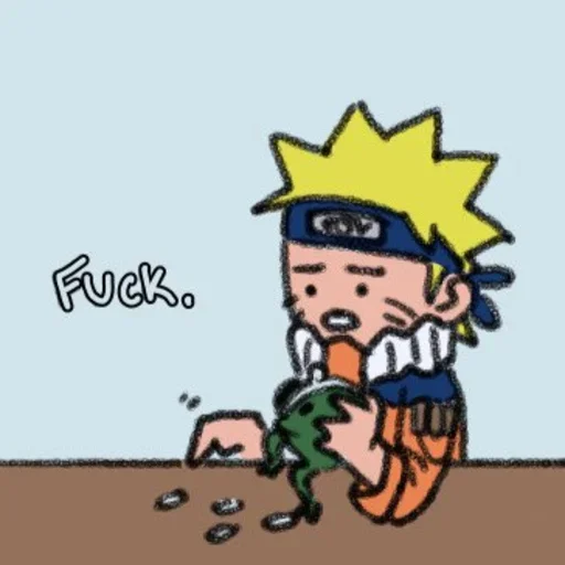 😂 Стикер «Naruto Time» для Telegram