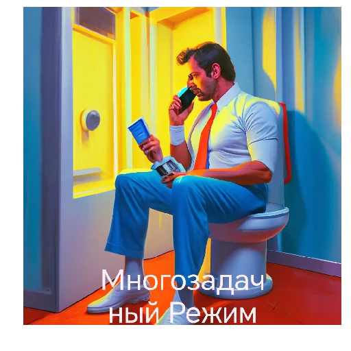 🥴 Стикер «Нейро Neuro» для Telegram