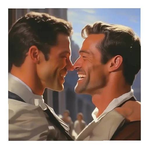 👨‍❤️‍💋‍👨 Стикер «Нейро Neuro» для Telegram