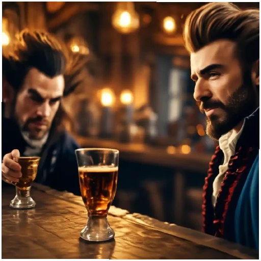 🍷 Стикер «Нейро Neuro» для Telegram