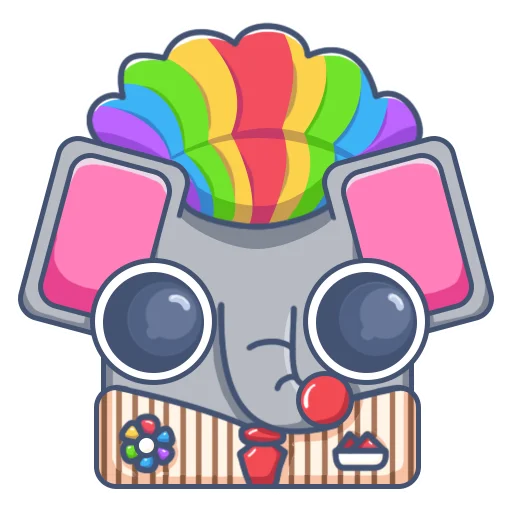 🤡 Стикер «Наш слон» для Telegram