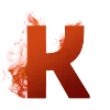 🔥 Эмодзи «Красные буквы с огнём» для Telegram