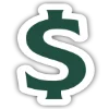💰 Эмодзи «Бордовые буквы в белой обводке» для Telegram