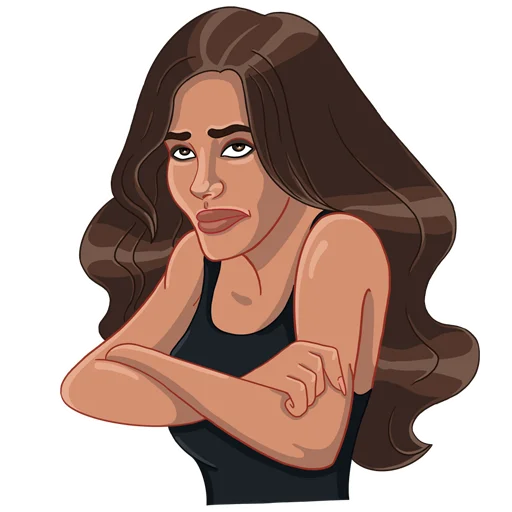😒 Стикер «Natalia» для Telegram
