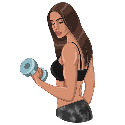 🏌️‍♀️ Стикер «Natalia» для Telegram