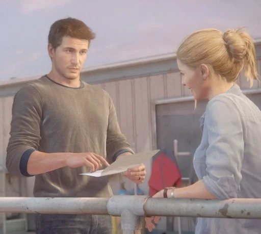 😦 Стикер «Nathan Drake» для Telegram