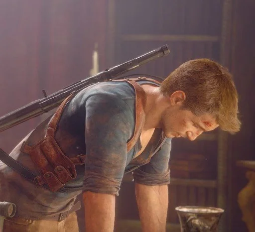 😞 Стикер «Nathan Drake» для Telegram