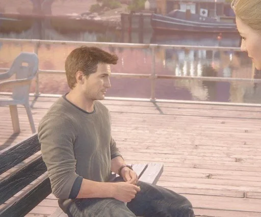 😐 Стикер «Nathan Drake» для Telegram