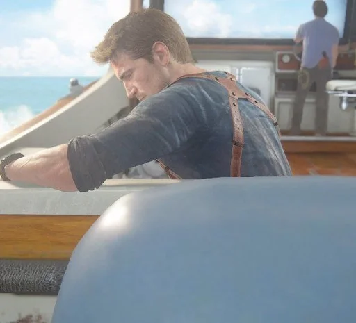 😖 Стикер «Nathan Drake» для Telegram