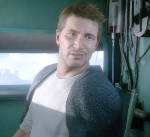 😁 Стикер «Nathan Drake» для Telegram