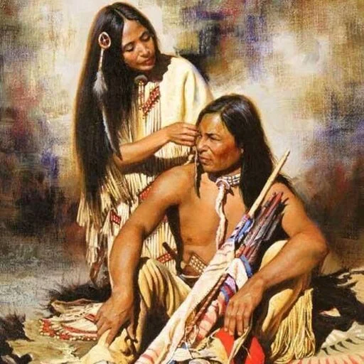 ❤️ Стикер «Native American Love» для Telegram