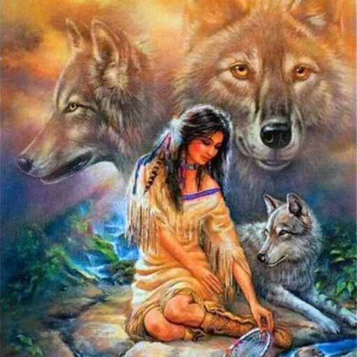 ❤️ Стикер «Native American Love» для Telegram