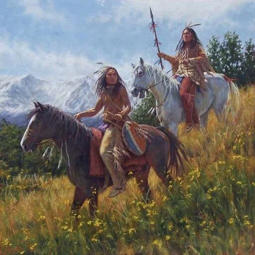 ❤️ Стикер «Native American Love» для Telegram