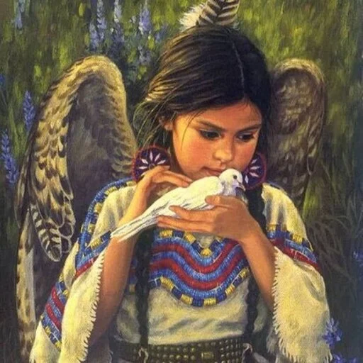 ❤️ Стикер «Native American Love» для Telegram
