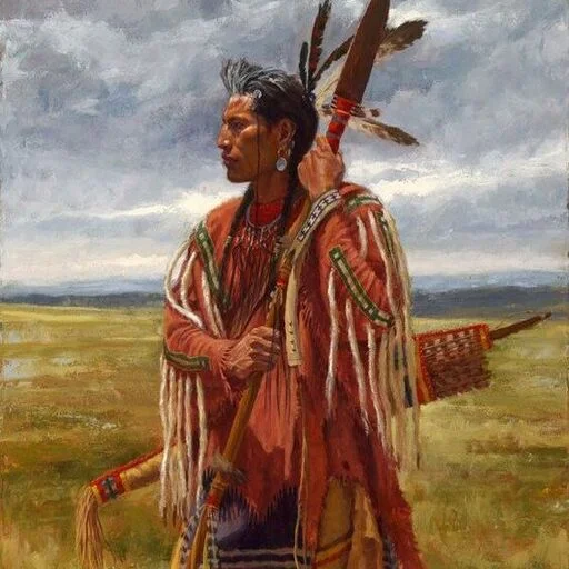 ❤️ Стикер «Native American Love» для Telegram
