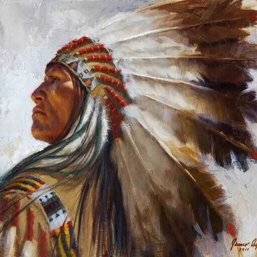 ❤️ Стикер «Native American Love» для Telegram