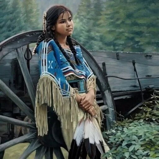 ❤️ Стикер «Native American Love» для Telegram