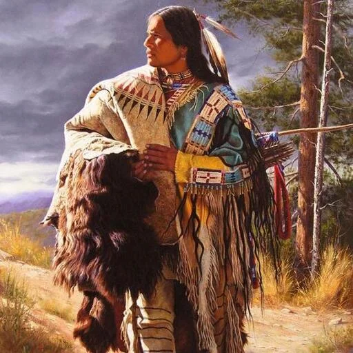 ❤️ Стикер «Native American Love» для Telegram