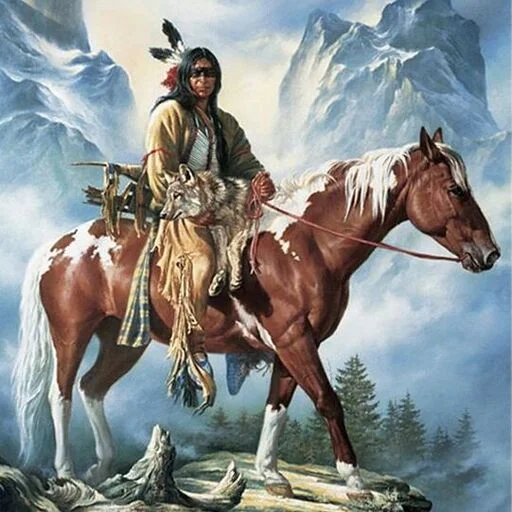 ❤️ Стикер «Native American Love» для Telegram