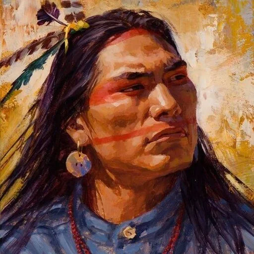 ❤️ Стикер «Native American Love» для Telegram