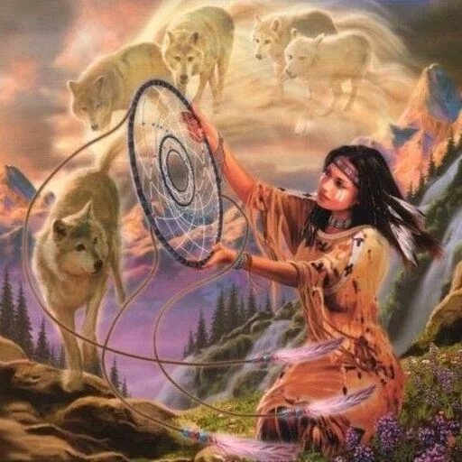 ❤️ Стикер «Native American Love» для Telegram