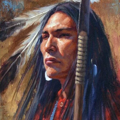 ❤️ Стикер «Native American Love» для Telegram