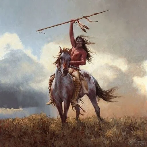 ❤️ Стикер «Native American Love» для Telegram