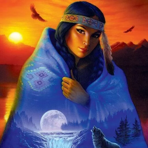 ❤️ Стикер «Native American Love» для Telegram