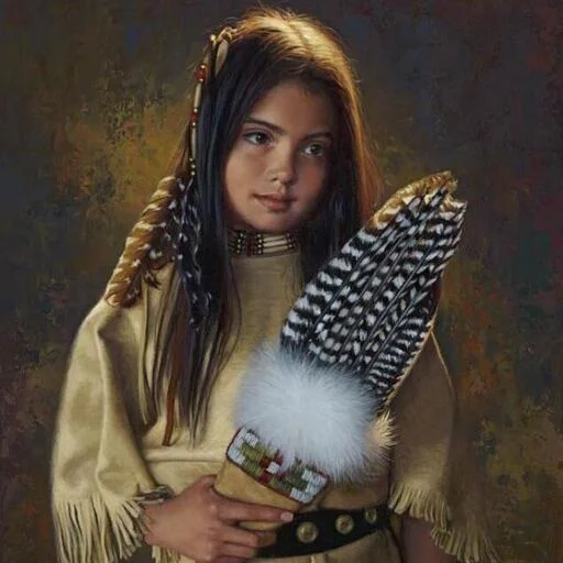 ❤️ Стикер «Native American Love» для Telegram